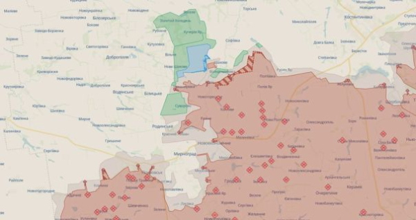 Ворог зайняв дві локації в Запорізькій області та досяг успіхів на східному…
