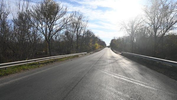 Трикілометрова ділянка траси Харків — Сімферополь відремонтована в Запоріжжі за понад 100 мільйонів.