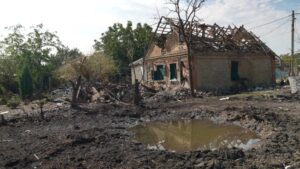 В’їзд до Малокатеринівки на Запоріжжі – за проїзними документами.